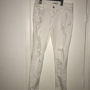 Refuge destroyed skinny jeans